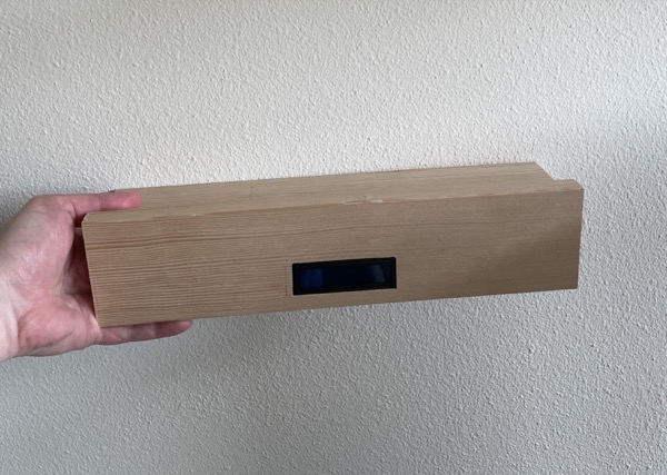 wood with screen