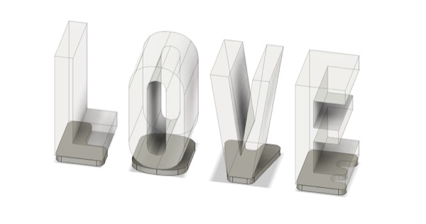 3d model of block bases