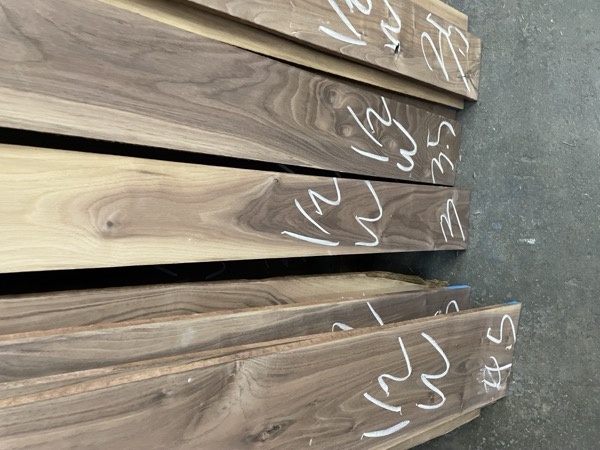 walnut lumber